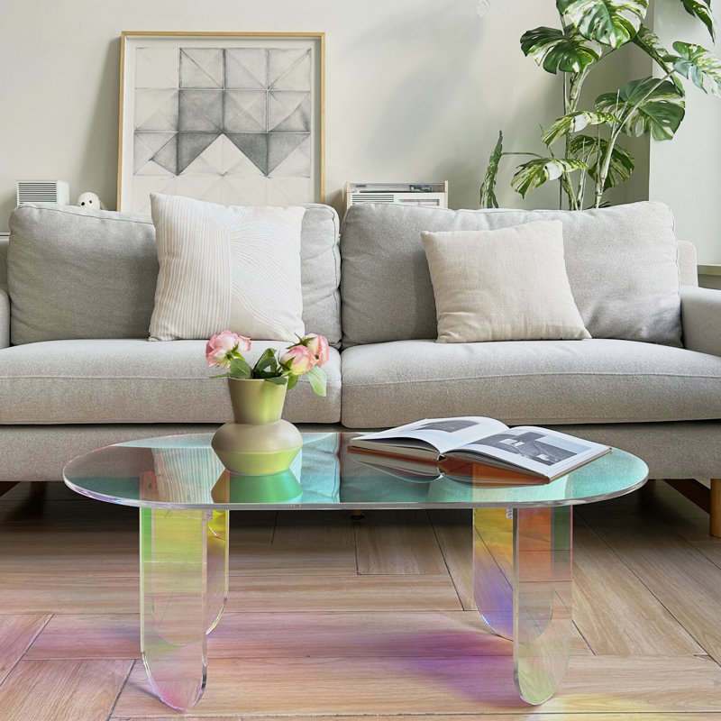 Acrylic coffee table wayfair sales